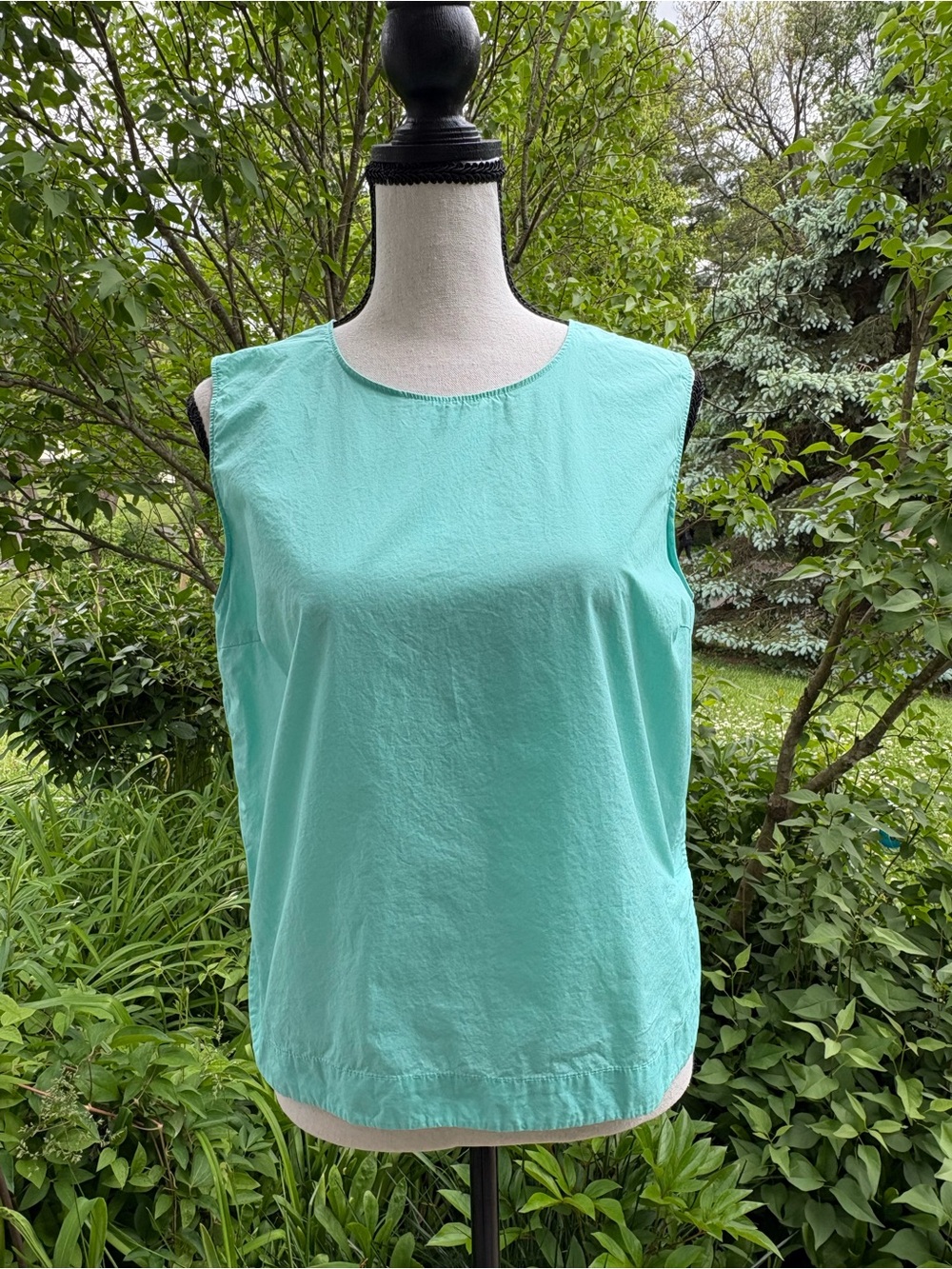 100% Cotton GAP Mint Green Sleeveless Shell Tank